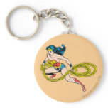 Wonder Woman Swinging Lasso Left keychains