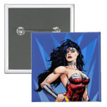 Wonder Woman & Sword Button