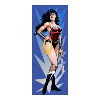 Wonder Woman & Sword Poster