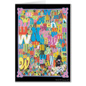 Wonder Woman Text Collage card Wonder Woman Text Collage card