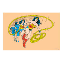 Wonder Woman Transform Poster