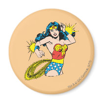 Wonder Woman Twist with Glowing Cuffs Magnet