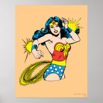 Wonder Woman Twist with Glowing Cuffs Posters