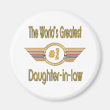 Wonderful Daughter-in-law Gifts Refrigerator Magnets