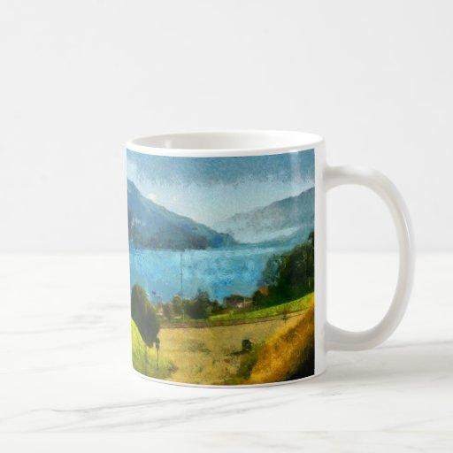 Zazzle - Coffee Mug - Wonderful lake landscape in Switzerland - $21.65