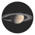 Wonderful Saturn Picture from NASA stickers by harlowandcompany Wonderful Saturn Picture from NASA stickers