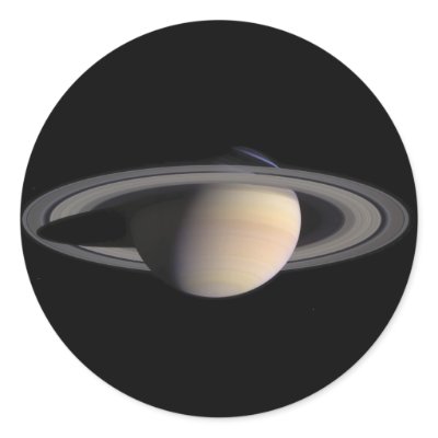 Wonderful Saturn Picture from NASA Sticker by harlowandcompany