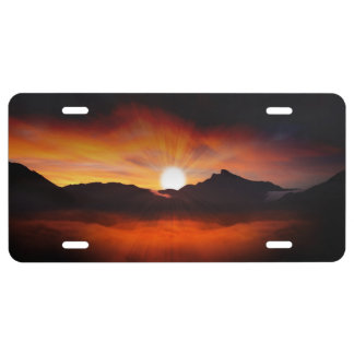 Sunset License Plates | Zazzle