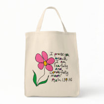Wonderfully Made Tote Bags