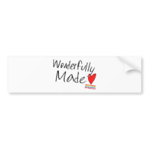 Wonderfully Made Bumper Stickers