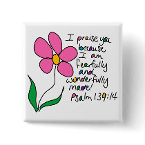 Wonderfully Made Pinback Buttons