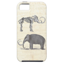 Wonderfully Strange Woolly Mammoth Skeleton Unique iPhone 5 Covers