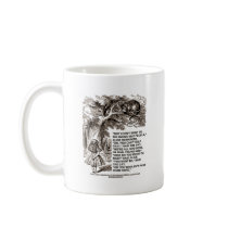 Wonderland Alice Go Among Mad People Quote Coffee Mugs