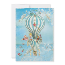 WONDERLAND Baby Boy's Birthday Invitations