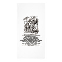 Wonderland Be What You Would Seem To Be Duchess Picture Card
