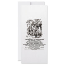 Wonderland Be What You Would Seem To Be Duchess Personalized Rack Card