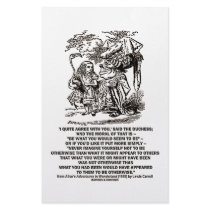 Wonderland Be What You Would Seem To Be Duchess stationery