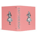 Wonderland Vinyl Binder