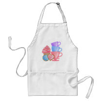 Wonderland  Birthday Tea Party Apron