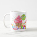 Wonderland Cupcake Candy Lollipop Sweet Tarts mug