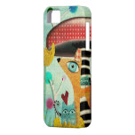 Wonderland Dog Cat Mushroom Case iPhone 5 Case