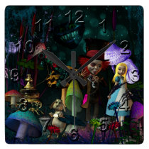 Wonderland Fantasy Clock wall clocks