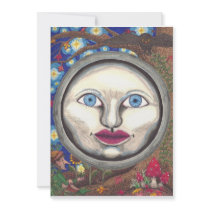 Wonderland Moon Invitations