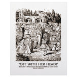 Wonderland Off With Her Head (Duchess Alice) Letterhead Template