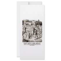 Wonderland Off With Her Head (Duchess Alice) rack cards