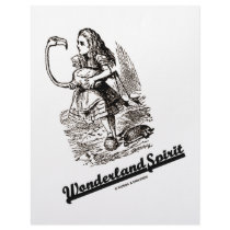 Wonderland Spirit (Alice & Her Flamingo) Letterhead