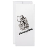 Wonderland Spirit (Alice &amp; Her Flamingo) Rack Card