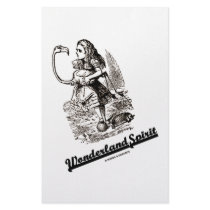 Wonderland Spirit (Alice & Her Flamingo) stationery