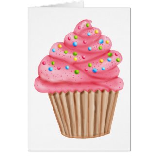 Wonderland Sprinkles Cupcake Cards