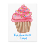 Wonderland Sprinkles Cupcake postcard
