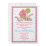 Wonderland Sweet Shop invitation