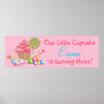 Wonderland Sweets Banner Poster