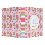 Wonderland Sweets Birthday Binder