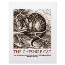 Wonderland The Cheshire Cat Customized Letterhead