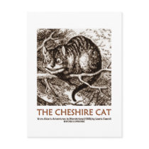 Wonderland The Cheshire Cat postcards