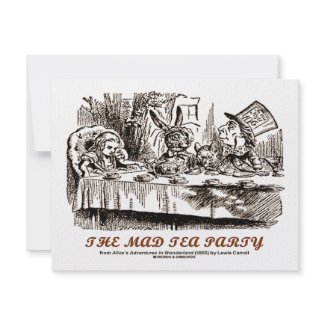 Wonderland The Mad Tea Party invitation