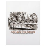 Wonderland The Mad Tea Party Customized Letterhead