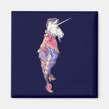 Wonderland Unicorn Fridge Magnet