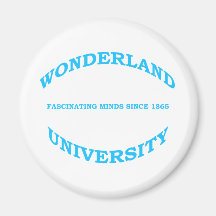 Wonderland University Magnets