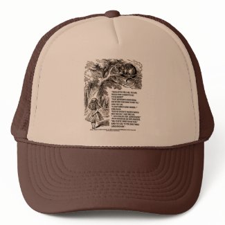 Wonderland Which Way I Ought To Go Quote hat