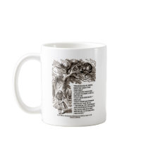 Wonderland Which Way I Ought To Go Quote Mug