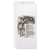 Wonderland Which Way I Ought To Go Quote Custom Rack Card