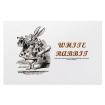 Wonderland White Rabbit stationery