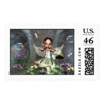 Wonderment Stamp by GreetingsCards Wonderment Stamp