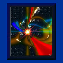 Wonderous Illusion Print by FractalFeast Wonderous Illusion Print