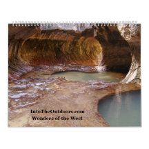 Wonders of the West 2012 Calendar